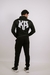 JACKET KA NEGRA AFELPADA - Queens  Army