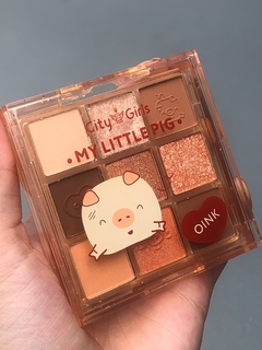 Paleta de sombras My little pig - City Gilrs na internet