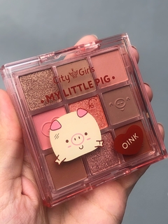 Paleta de sombras My little pig - City Gilrs - loja online