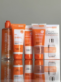 Kit completo vitamina c + sérum clareador - Dermachem