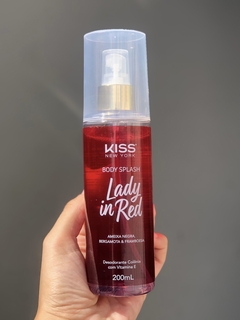 Body Splash Lady In Red - Kiss New York