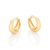 Brinco rommanel argola folheado a ouro Cód. 526675