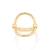Maxi anel Rommanel folheado a ouro - comprar online