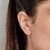 Brinco Rommanel segundo furo estrela folheado a ouro - Paty Joias Rommanel - loja online da Rommanel