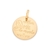 Medalha Rommanel melhor mãe do mundo folheada a ouro Cód. 542614
