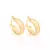 523180 Brinco Rommanel folheado a ouro argola