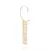 527010 Brinco Rommanel ear wrap folheado a ouro fios de corações com zircônias
