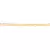 531155 Gargantilha Rommanel folheada a ouro 42 cm