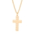 Pingente cruz masculino Rommanel folheado a ouro Cód. 542210 - comprar online