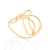 Anel infinito duplo folheado a ouro Rommanel - comprar online