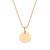Medalha rommanel amo meus filhos folheada a ouro Branco Cód. 542395 - comprar online