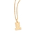 Pingente mãe coruja rommanel folheado a ouro Cód. 542615 - comprar online