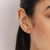Brinco rommanel folheado a ouro com zircônias - Paty Joias Rommanel - loja online da Rommanel