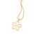 Pingente rommanel flor folheado a ouro - tam.único 542440 - comprar online