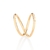 Anel rommanel folheado a ouro - comprar online