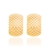 Brinco rommanrl folheado a ouro com esferas - comprar online