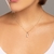 Pingente rommanel folheado a ouro com cristal e pérola sintética Branco com perola Cód. 541541 - Paty Joias Rommanel - loja online da Rommanel