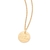 Medalha Rommanel melhor mãe do mundo folheada a ouro Cód. 542614 - comprar online