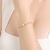 Pulseira Rommanel folheada a ouro com pérolas e zircônia - tam.19 551750 - comprar online