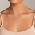 Pingente rommanel infinito folheado a ouro com zircônias Branco Cód. 542281 - Paty Joias Rommanel - loja online da Rommanel