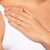 Anel rommanel skinny ring laço com brilho folheado a ouro - Paty Joias Rommanel - loja online da Rommanel