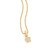 Pingente rommanel estrela folheado a ouro com zircônias - tam.único 542315 - comprar online