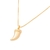 Pingente rommanel dente folheado a ouro com zircônias - tam.único 542312 - comprar online