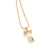 Pingente menina rommanel folheado a ouro com zircônias e pérola - tam.único 542670 - comprar online