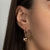 Brinco Rommanel argola banhado a ouro 18k - tam.único - Paty Joias Rommanel - loja online da Rommanel