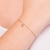 Pulseira Rommanel com mickey banhada a ouro 18k - tam.16 - Paty Joias Rommanel - loja online da Rommanel