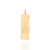 542258 Medalha Rommanel ave maria folheada a ouro