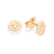 Brinco rosto de menino Rommanel banhado a ouro 18k - tam.único 5274380000 - comprar online