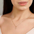 542419 Pingente Rommanel Menina banhado a ouro 18k com aplicação de rhodium - loja online