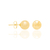 520470 Brinco Rommanel folheado a ouro bola - comprar online