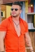 Camisa Masculina Orange na internet