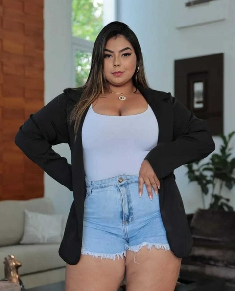Blazer Alfaiataria Forrado Feminino Pluz Size - 22553