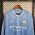 Camisa Manchester City I 23/24 Torcedor Puma Masculina - Manga Comprida - Azul - comprar online