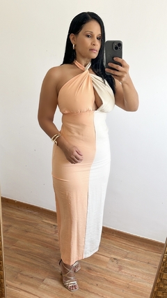 Vestido Bicolor Virgínia