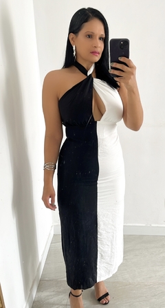 Vestido Bicolor Virgínia