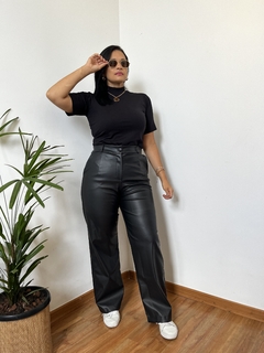 CALÇA DE COURO FAKE ISADORA - comprar online