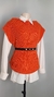 Colete laranja em tricô M 40/42 - comprar online