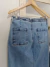 Saia Jeans Midi Feminina Marfinno com Fenda Tamanho 44 - Brechó feminino Ellas 