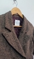 Casaco marrom vintage | Tamanho P (38) - Brechó Online | Ellas 