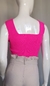 Imagem do Cropped pink em linha M 40