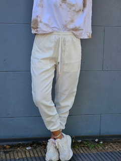 PANTALON TASH OFF WHITE - comprar online