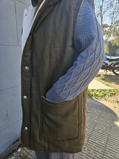 CHALECO GAIA VERDE MILITAR - tienda online