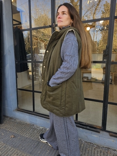 CHALECO GAIA VERDE MILITAR