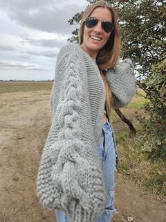 Imagen de SACO ESME GRIS BI