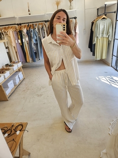 CAMISA LUISA BEIGE - GINAIKA