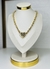 Choker coração cravejado